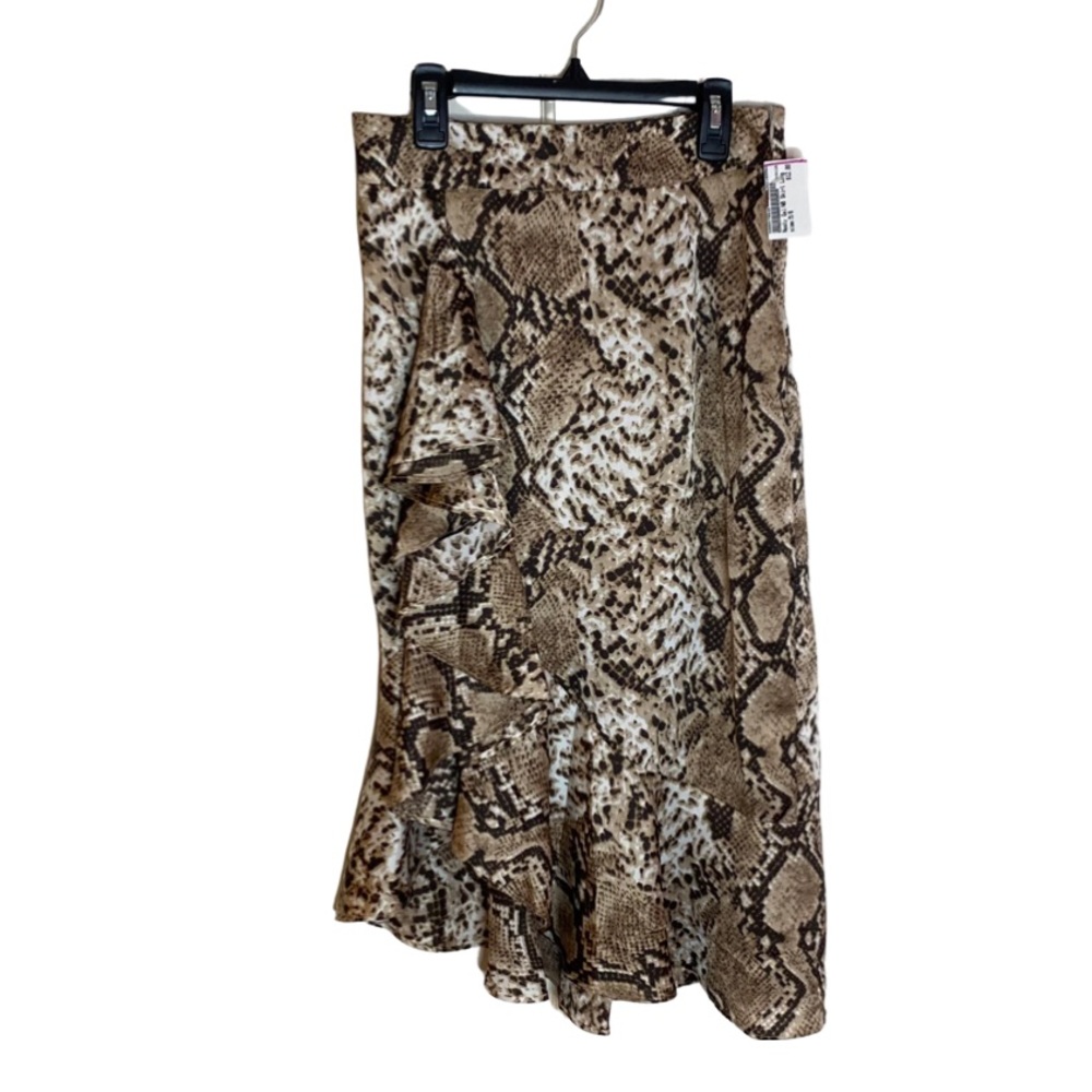 Nasty Gal Midi Skirt Animal Print